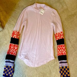 Free People Thermal long Sleeved Shirt